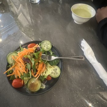 Mr. Q Restaurant - Side salad & soup - Latin American Near Me - Atascadero, California