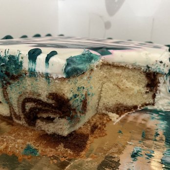 Tom Thumb - the inside of a cake with blue and white icing - Grocery Near Me - Mansfield, Texas Tom Thumb - the inside of a cake with blue and white icing - Grocery Near Me - Mansfield, Texas