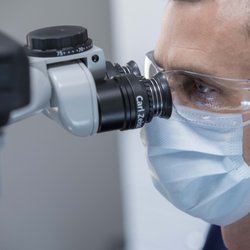 Matthew Nealon, DDS, MMSc - North Hills Endodontics - We use a dental operating microscope during the entire procedure to ensure the best treatment outcome