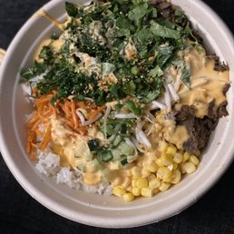 Rice bowl with bulgolgi