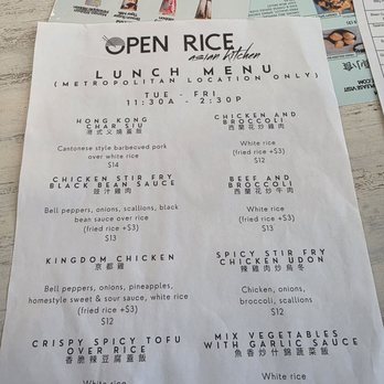 Open Rice Metropolitan - Asian Fusion Near Me - Charlotte, North Carolina Open Rice Metropolitan - Asian Fusion Near Me - Charlotte, North Carolina
