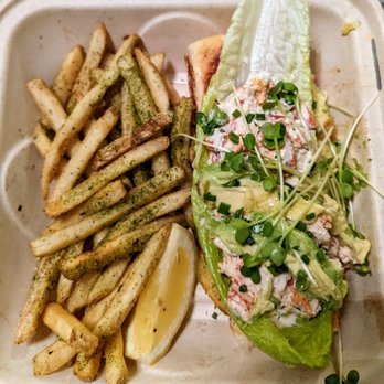 Pacific Catch - Lobster Roll with Furikake Fries - Seafood Near Me - Dublin, California