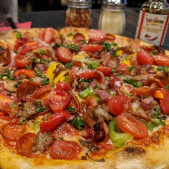 Pizza Rock - Americano pizza. - Pizza Near Me - Henderson, Nevada Pizza Rock - Americano pizza. - Pizza Near Me - Henderson, Nevada