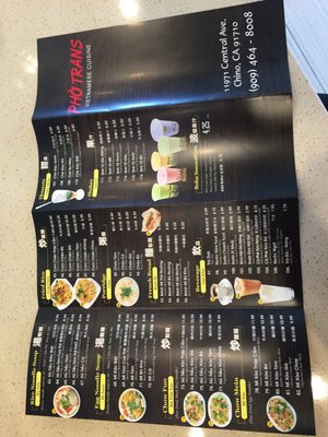Menu photo 7 Pho Tran's Chino, CA Menu photo 7 Pho Tran's Chino, CA