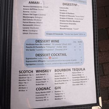 il Canale - Menu - Italian Near Me - Washington, DC, District of Columbia