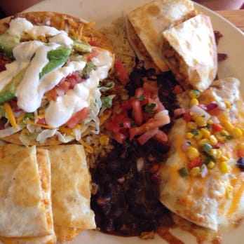 Chili's - Fresh mex with chicken quesadilla, beef tostado, and sour cream chicken enchilada. - American Near Me - Oviedo, Florida
