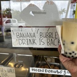 Hilo Rice Noodle Soup Restaurant - Banana bubble drink
