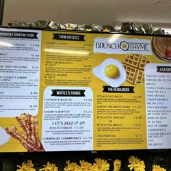 Brunch Thyme - Menu 2/13/24