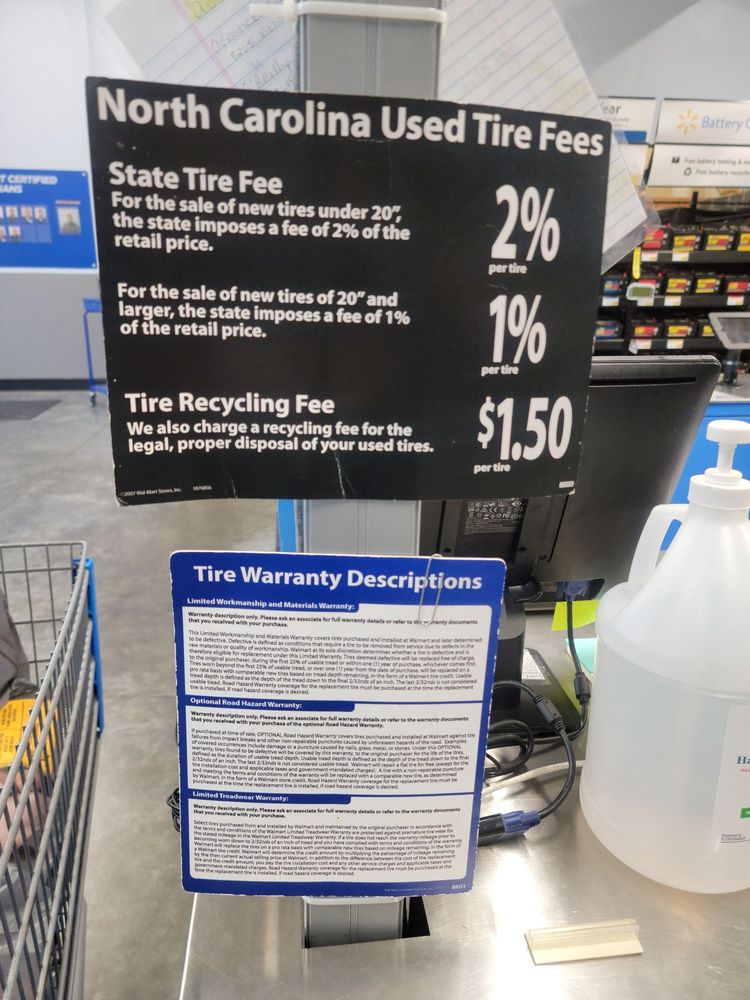 WALMART AUTO CENTER Updated March 2024 349 Kinston Hwy, Richlands