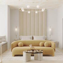 Interior Voyage Atelier - Modern bedroom interior design for hotel apartment