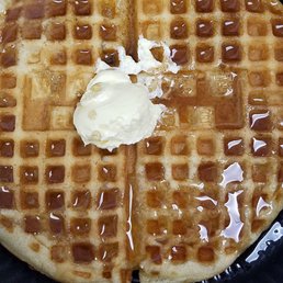 Regular waffle. Regular waffle.