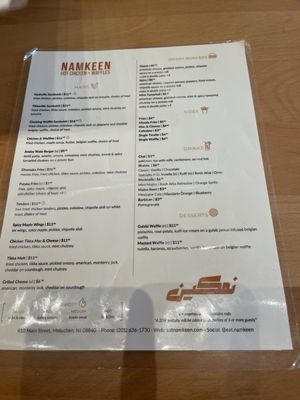 Menu photo 2 Namkeen Metuchen, NJ