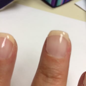 KT Nails II - Look at the left corner of middle finger. I'm so angry!! - Nail Salons Near Me - Virginia Beach, Virginia KT Nails II - Look at the left corner of middle finger. I'm so angry!! - Nail Salons Near Me - Virginia Beach, Virginia