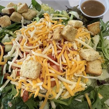 McAlister's Deli - Side salad (heavy on the croutons). - Sandwiches Near Me - Clarksville, Indiana McAlister's Deli - Side salad (heavy on the croutons). - Sandwiches Near Me - Clarksville, Indiana