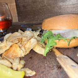 Brews Brothers - Double Brie Burger