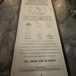 Ice Plant Menu Ice Plant Menu