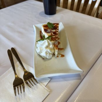 Cafe Del Rio - Mmm ancho cheesecake - New Mexican Cuisine Near Me - Virginia City, Nevada