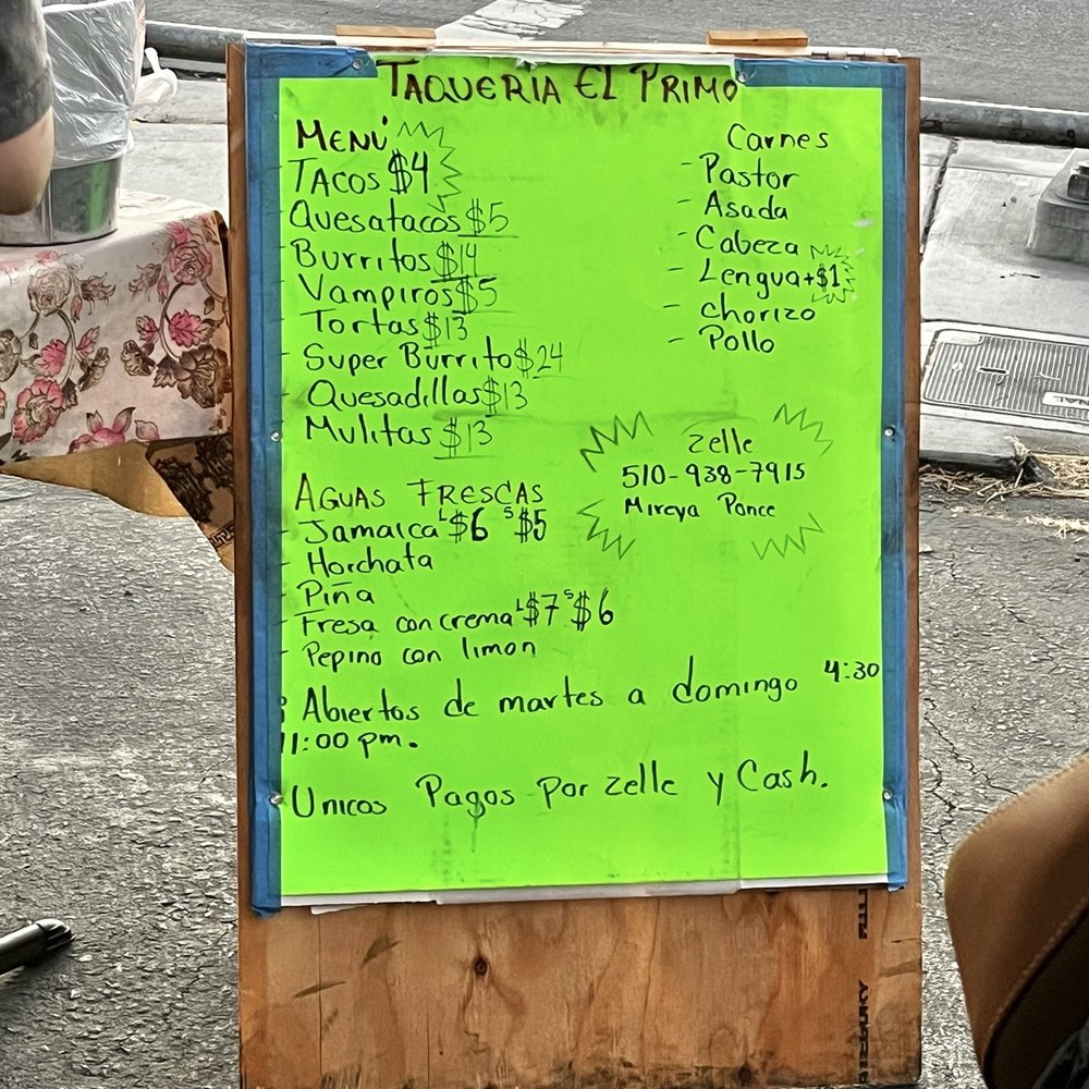 Tacqueria El Primo - Tacos Near Me - San Leandro, California