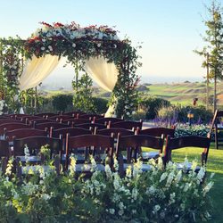 Boulder Ridge by Wedgewood Weddings - Gorgeous ceremony setup in San Jose, CA at Boulder Ridge by Wedgewood Weddings