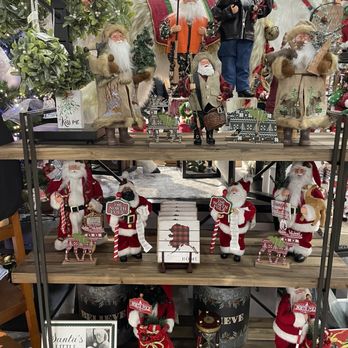 Santa Claus House - Variety of mini Santa Clauses! Dec 2025 - Christmas Trees Near Me - North Pole, Alaska Santa Claus House - Variety of mini Santa Clauses! Dec 2025 - Christmas Trees Near Me - North Pole, Alaska