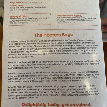 Hooters - Desserts, Drinks & Hooters Saga - American Near Me - Clearwater, Florida