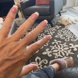 La Nina Nails - French acrylic!