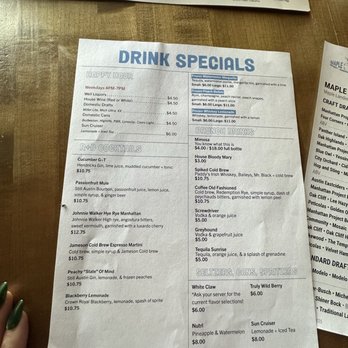 Maple Landing - Menu - Barbeque Near Me - Dallas, Texas Maple Landing - Menu - Barbeque Near Me - Dallas, Texas