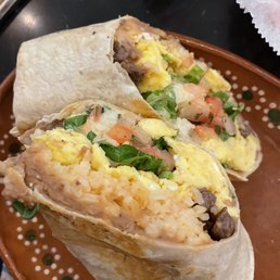 Steak & Egg Burrito Steak & Egg Burrito
