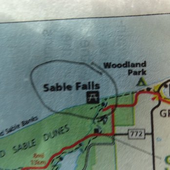 Sable falls and beach - Beaches Near Me - Burt Township, Michigan