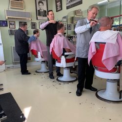 Peter's Barber Shop - 3 chairs + 3 barbers= great cut, quick.