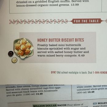 First Watch - Honey Butter Biscuit Bites menu description - Breakfast & Brunch Near Me - Greendale, Wisconsin First Watch - Honey Butter Biscuit Bites menu description - Breakfast & Brunch Near Me - Greendale, Wisconsin