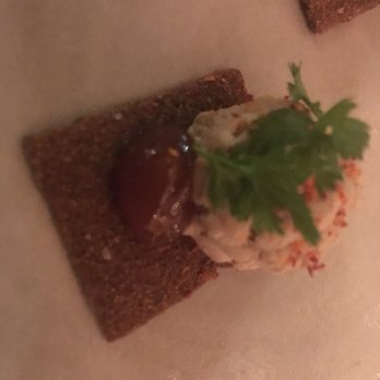 Bateau - Amuse bouche with horseradish - Steakhouses Near Me - Seattle, Washington Bateau - Amuse bouche with horseradish - Steakhouses Near Me - Seattle, Washington