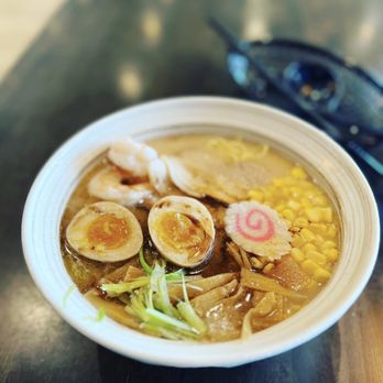 Ai Ramen - Ai Ramen with shrimp add-on - comes with a pork broth and chashu and is good! - Ramen Near Me - Corvallis, Oregon Ai Ramen - Ai Ramen with shrimp add-on - comes with a pork broth and chashu and is good! - Ramen Near Me - Corvallis, Oregon
