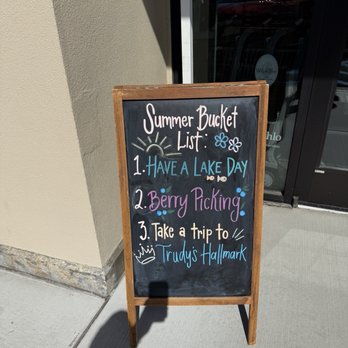 Trudy’s Hallmark Shop - Marketing outside - Cards & Stationery Near Me - Spokane, Washington