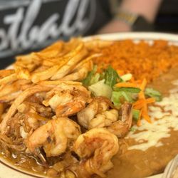 El Metate Cafe - Camarones mojo de ajo