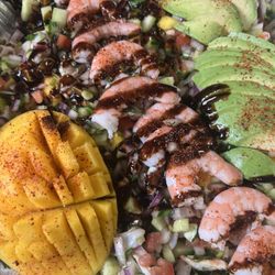 Angie's Original Ceviche party tray