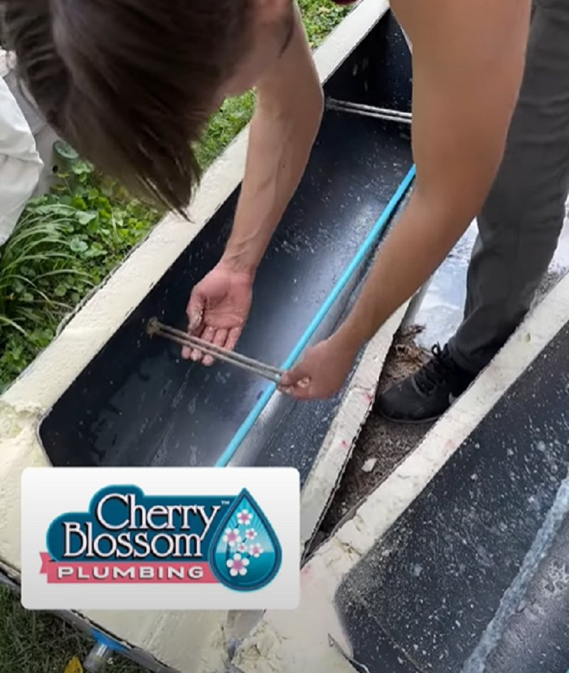 Slide of Cherry Blossom Plumbing