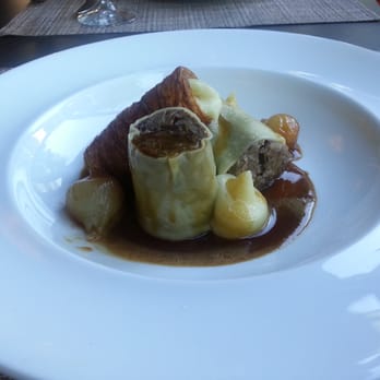 Forest - Short rib cannelloni with mashed potatoes and baby onions. - New American Near Me - Birmingham, Michigan