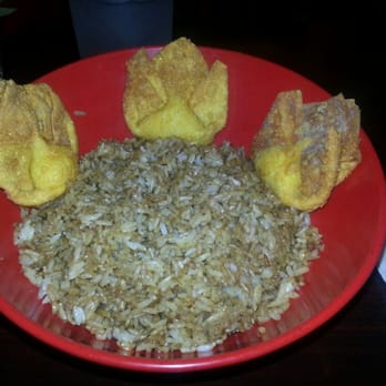 West End Wok - Plain fried rice with Crab Rangoon - Chinese Near Me - Saint Louis, Missouri West End Wok - Plain fried rice with Crab Rangoon - Chinese Near Me - Saint Louis, Missouri