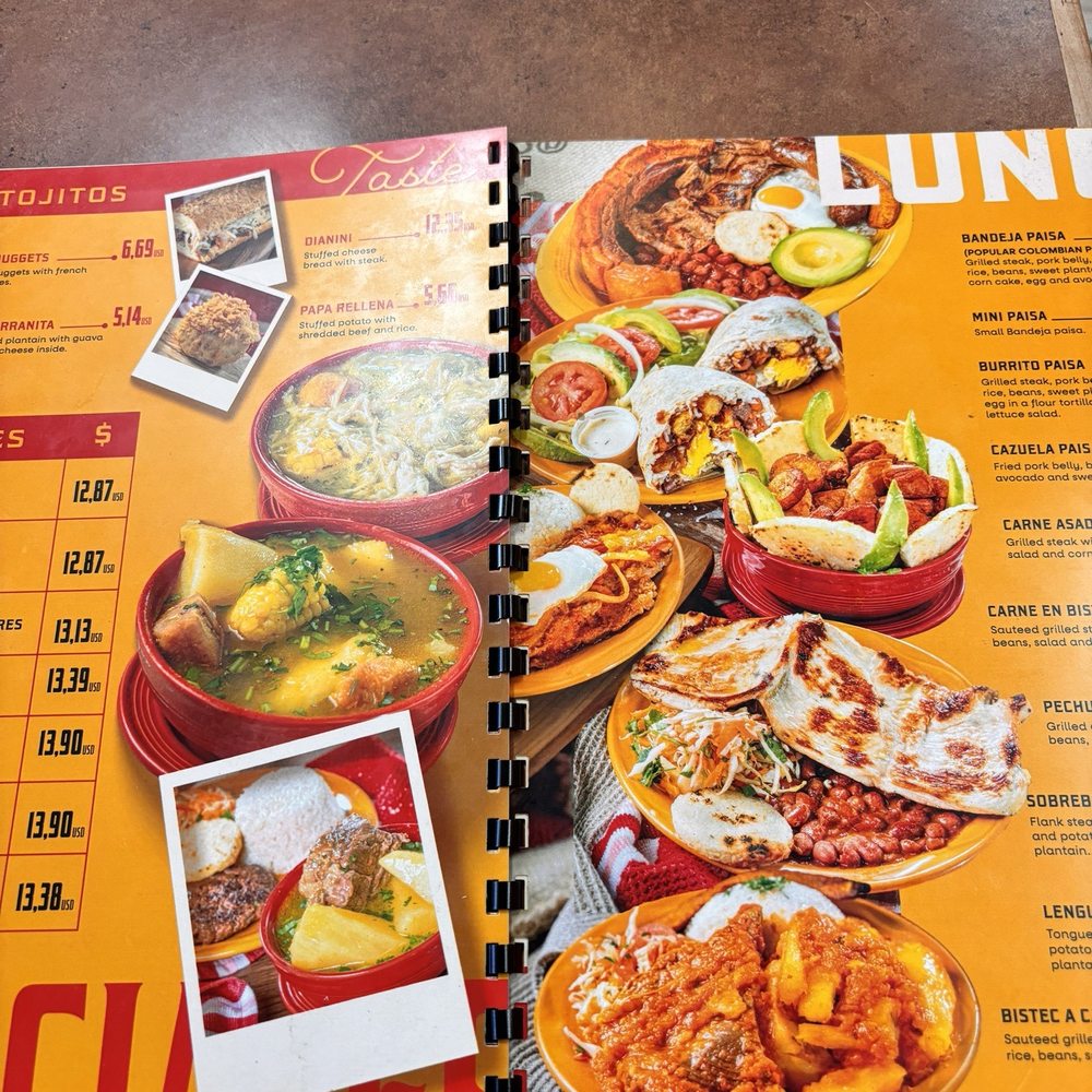 Cafe & Sabor - Menu4 - Colombian Near Me - Richmond, Virginia
