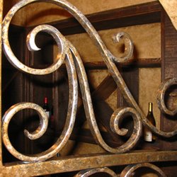 Blue Water Painting & Decorating - Metallic Glazing on Wrought Iron