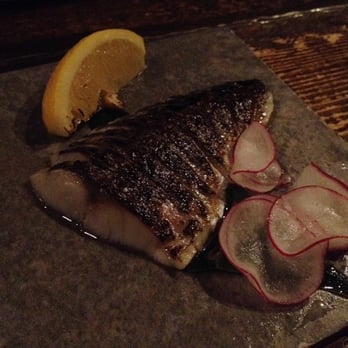 Imadake - The Aburi Shime Saba/ Blow torched Mackerel! - Japanese Near Me - Montreal, Quebec Imadake - The Aburi Shime Saba/ Blow torched Mackerel! - Japanese Near Me - Montreal, Quebec
