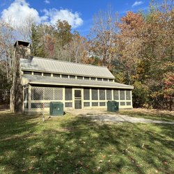 Big South Fork National River and Recreation Area - Pavilion inside group camping area E-1.