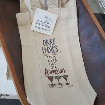 Zèle NOLA - Cute Beyonce-inspired wine bag! - Art Galleries Near Me - New Orleans, Louisiana