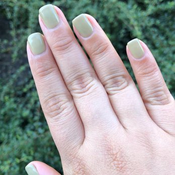 Urban Nail Box - Gel Manicure done by Rachel.  OPI Color: This isn't Greenland - Nail Salons Near Me - Seattle, Washington