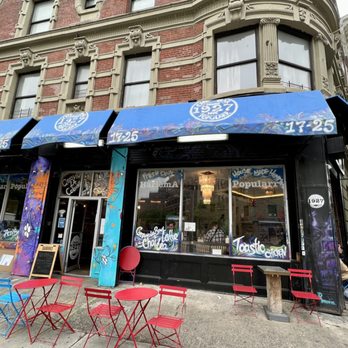 1927 Cafe Bar Popularr - I took this pic today and bought a latte. There are customers here as you can see - Cafes Near Me - New York, New York 1927 Cafe Bar Popularr - I took this pic today and bought a latte. There are customers here as you can see - Cafes Near Me - New York, New York