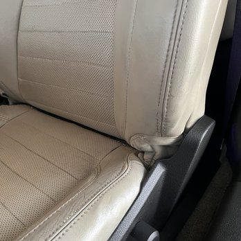 Leather Tech - Drivers seat - after - Auto Upholstery Near Me - Westfield, Indiana