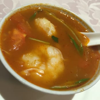 Le Mandarin - Hot and sour shrimp soup - Dim Sum Near Me - Geneva, GE