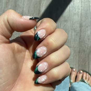 Angel's Nail - Full acrylic set and pedicure done by Ken - Nail Salons Near Me - Angels Camp, California