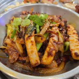 Spicy squid Spicy squid